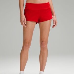 lululemon athletica Red Speed-Up Short 2.5"